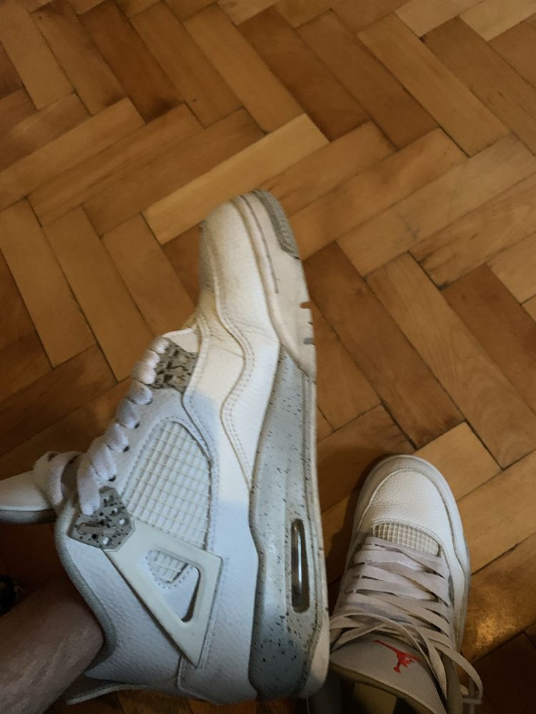 Air jordan 4 white cement