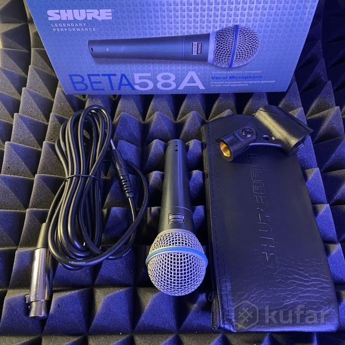 Микрофон shure beta 58a динамический