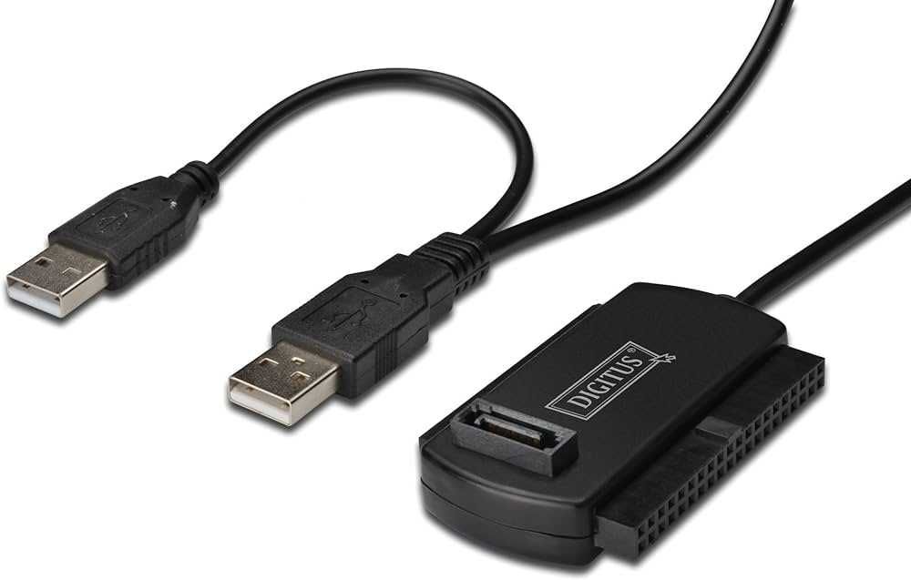 Adaptor portabil USB la SATA / IDE HDD 2.5"+3.5", DIGITUS DA-70148-3