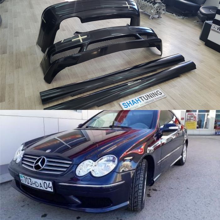 Mercedes-Benz CLK-Сlass Купе (W209) обвес АМG