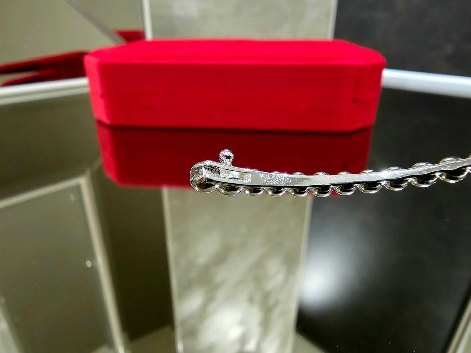Van Cleef & Arpels VCA Silver Perlée Pearls Дамска Гривна