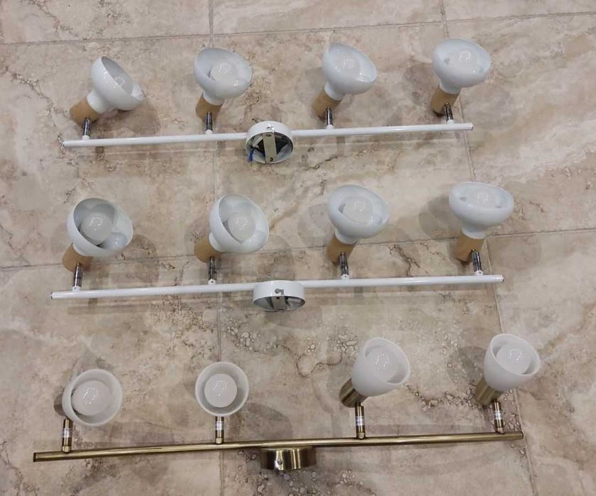 Таванни осветителн тела, LED лампи 4 бр. спотове