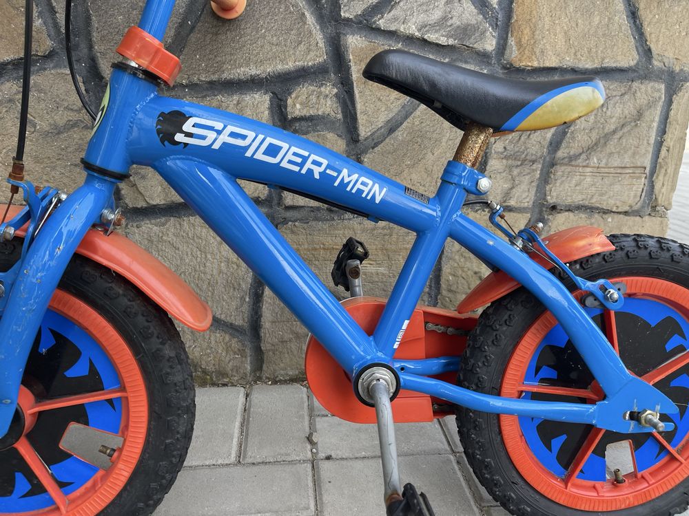 Bicicleta copii spiderman roti 14”
