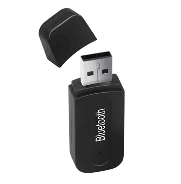 Блутут за кола Bluetooth флашка USB и Aux аудио приемник жак адаптер