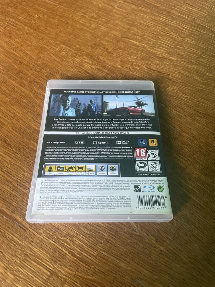 GTA 5 PS3 Playstation 3
