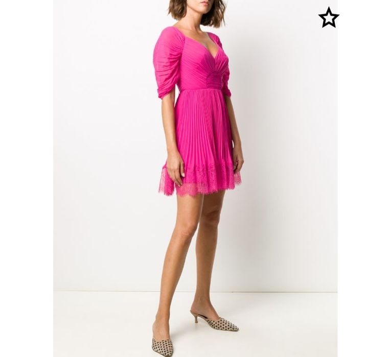 Rochie Self Portrait S, roz, mini