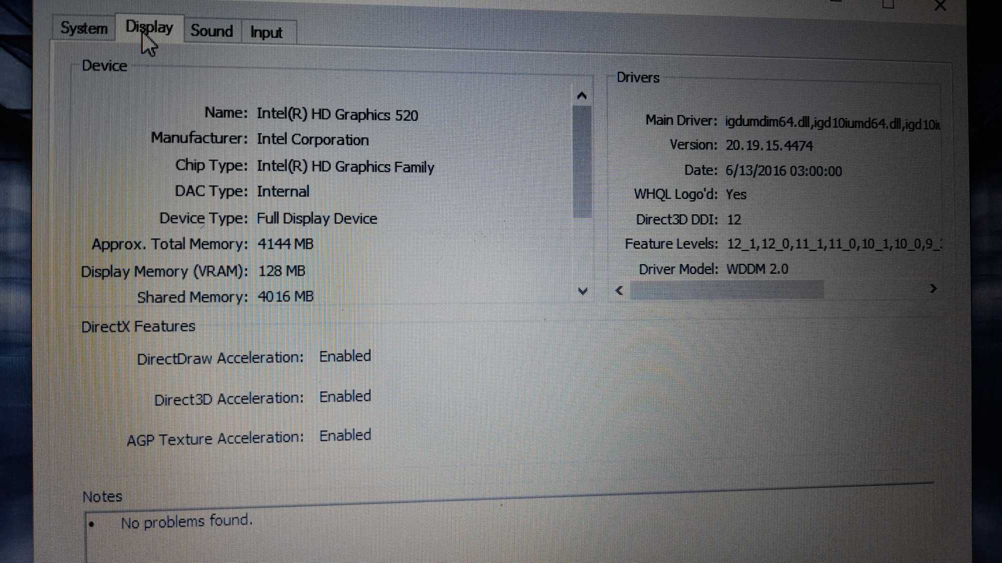 Lenovo i5-6200 2.3/2.8 GHz, ecran 15,6'' Led, ram 8 G, SSD 480 G