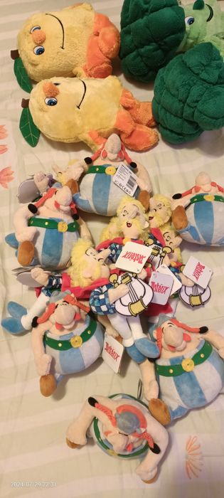 Plus jucarii Brocoli Mango asterix obelix mario luigi noi