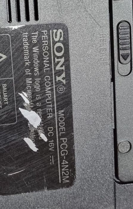 Laptop Sony perfect funcțional