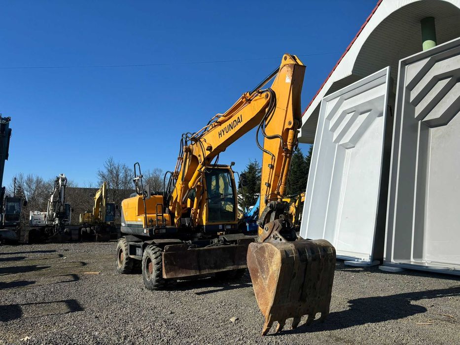 Excavator pe roti Hyundai Robex 140W - 9, 14 tone, 2010