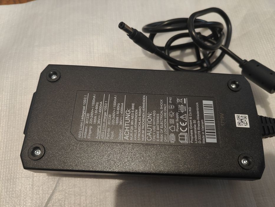 Încărcător Ebike Aeg , Bafang, Prophete 36V-4Ah/48V-3Ah orice model