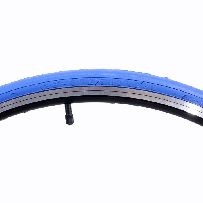 Червени и сини външни гуми за шосеен велосипед 700x23C