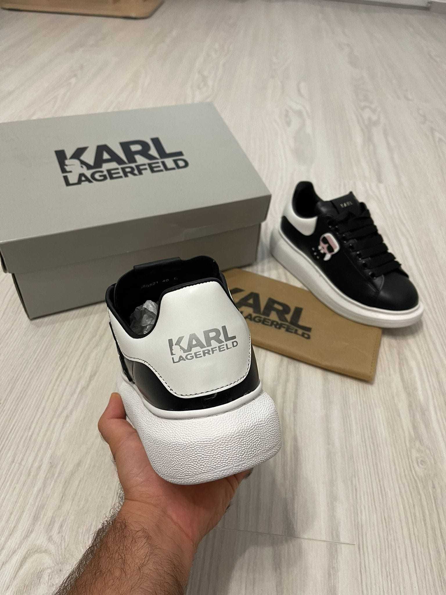 Karl Lagerfeld Negru Full Box (Verificare Colet)