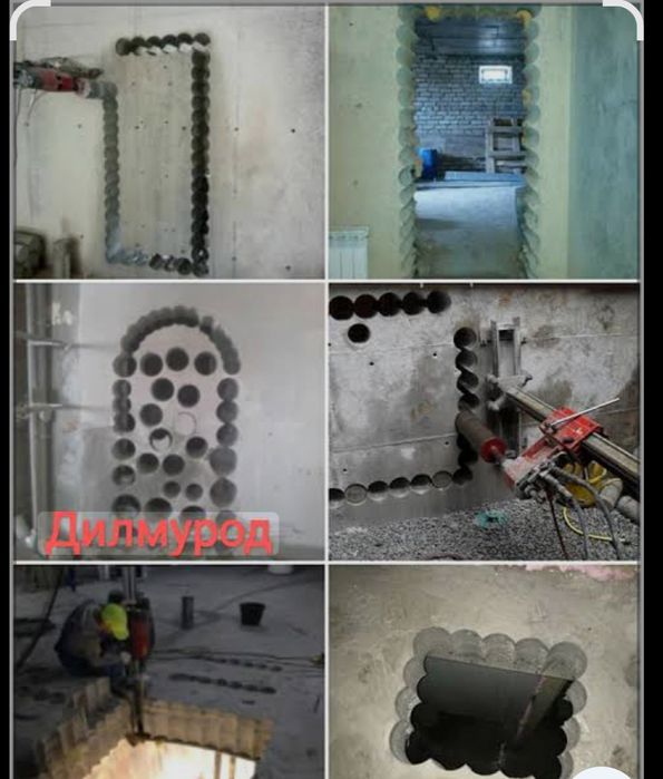 Beton teshish hizmati beton kesish xizmati