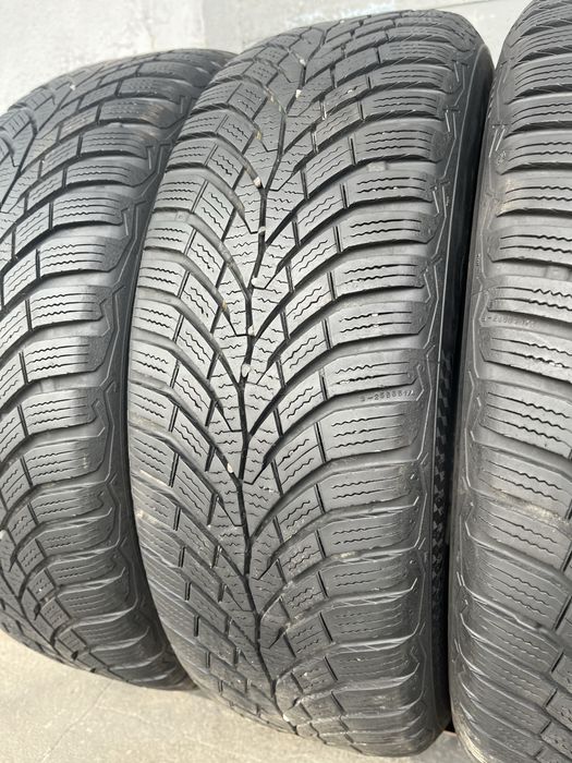 4 бр. зимни гуми 195/65/15 Continental DOT 3621 5,2-6 mm