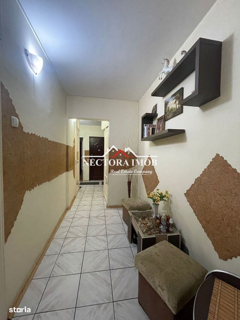 NECTORA IMOB-Apartament 3 camere, 2 bai, Zona Decebal-Dacia, 77 mp, PB