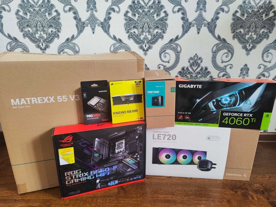 Продаётся комьютер для работы 3D и Игр