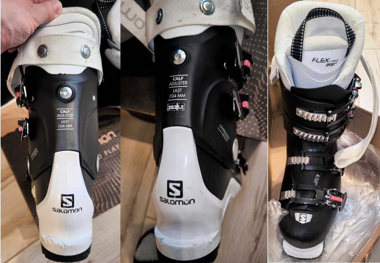 clapari ski femei salomon x access 70 w wide negri, marimea 38/39