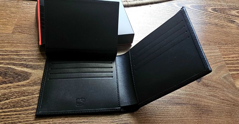 Portofel original piele Mercedes AMG