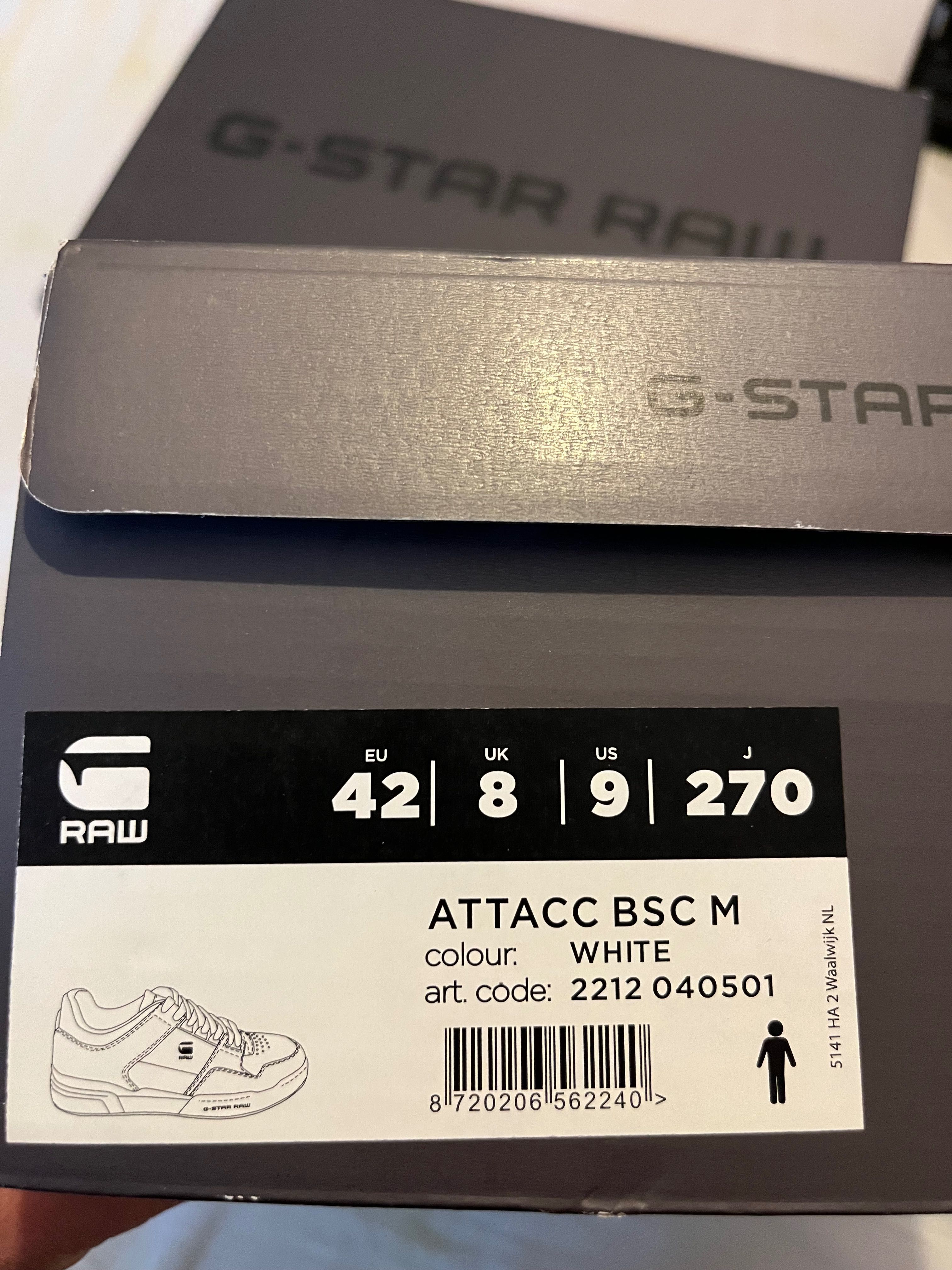 Обувки/ кецове g star raw attacc