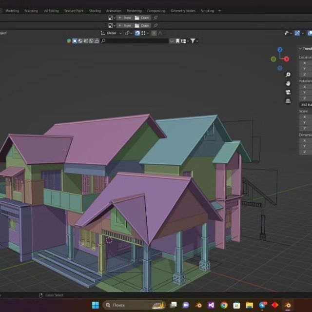 3D modellash kursi Blender3d