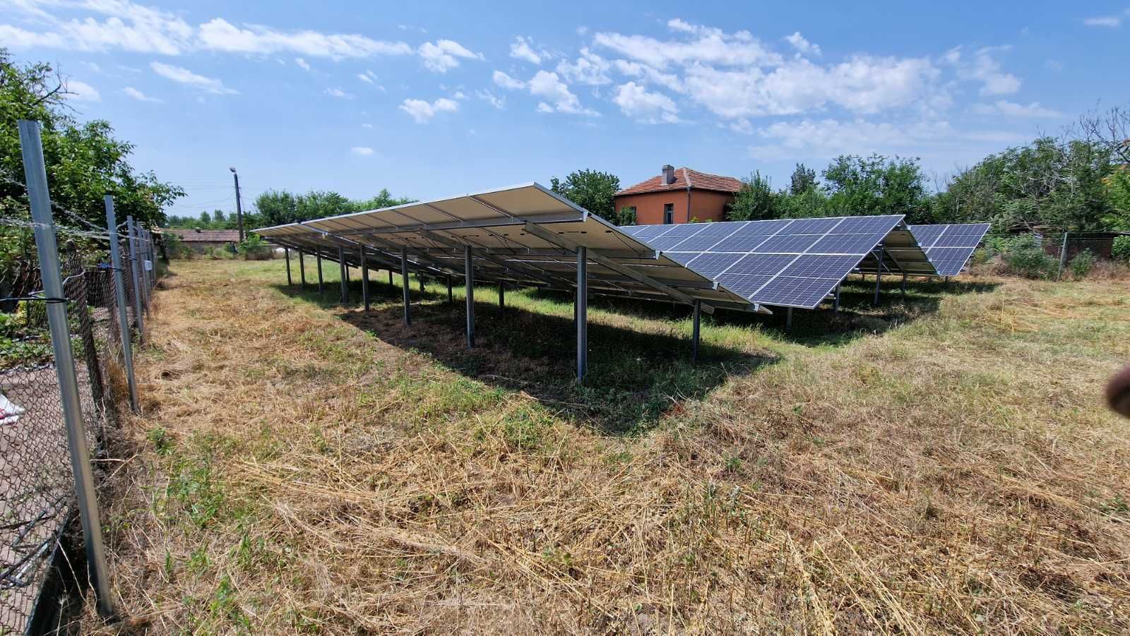 нова Фотоволтаична централa 119.78 kW, с. Обручище, община Гълъбово