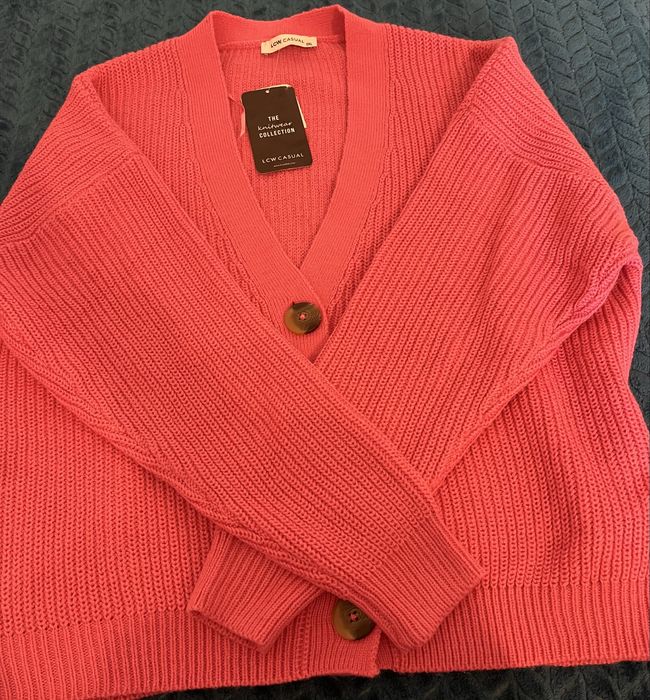 Дамска розова жилетка