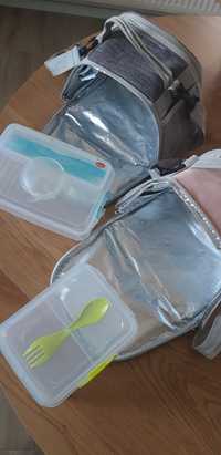 Lunch bag & box/ caserole pt pranz si gentute izoterme