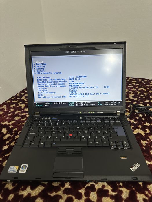 Lenovo  thinkpad t400