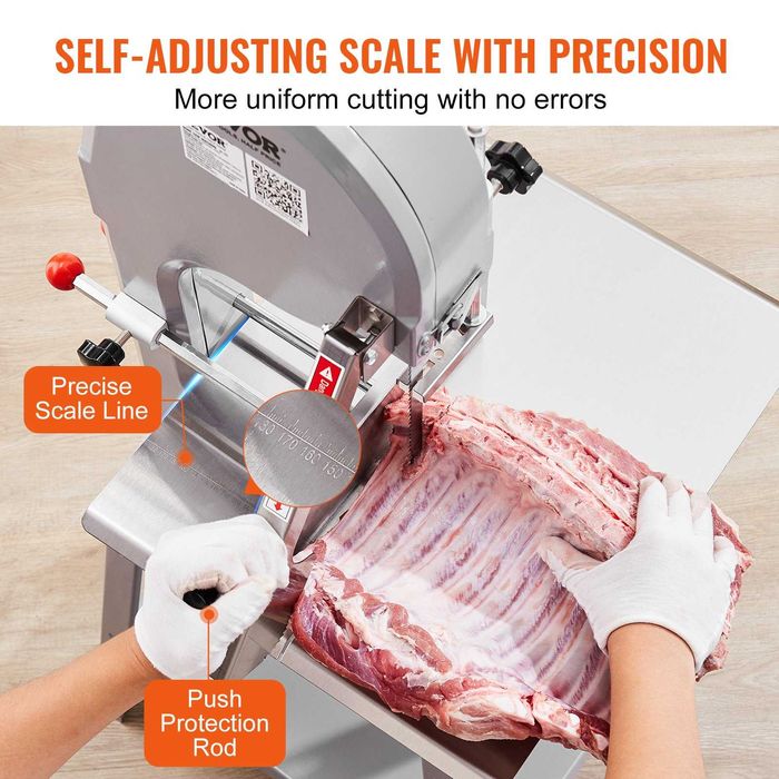 Fierastrau oase profesional 1500W, inox, 300kg/h, cu piese NOU