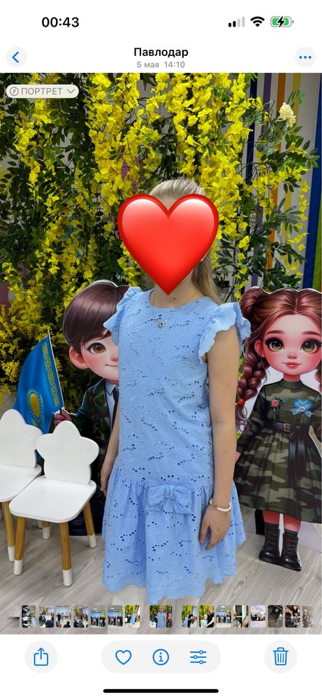 Платье летнее на девочку