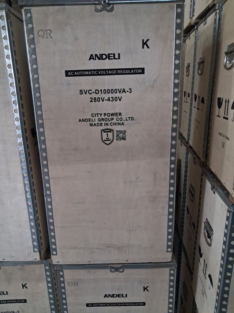 Стабилизатор ANDELI SVC-D15000va 3 фаз