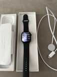 Apple watch 10 46mm jet black aluminium case black sport band m/l