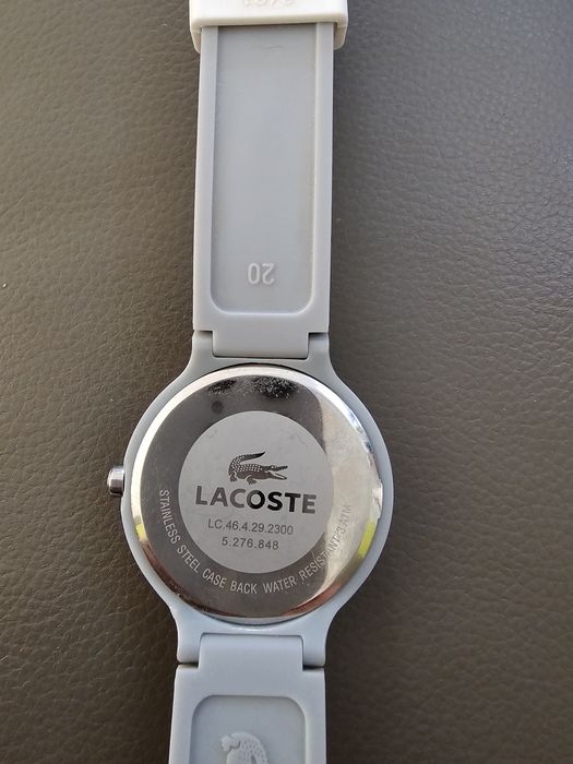 Ceas Lacoste, curea silicon