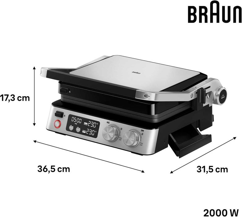Грил скара Braun MultiGrill 7 (CG7040) 2000W