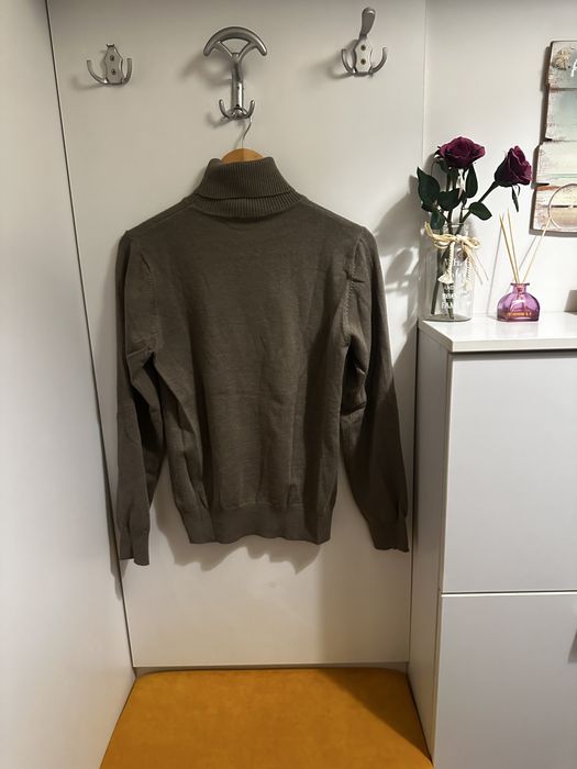 Maletă bărbătească gri mărimea S,15%lana