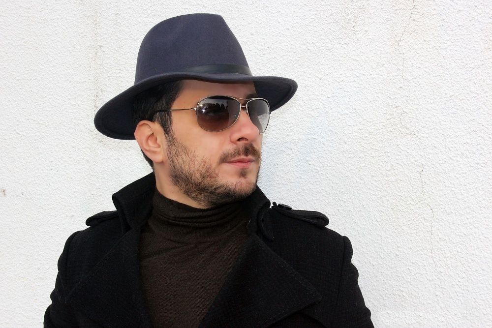 Palarie din Lana Barbat "Celebrity" 5 nuante si culori (vezi poze)