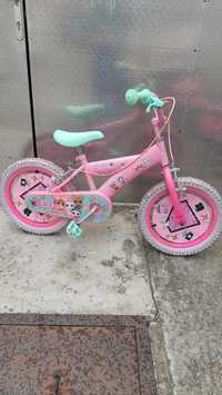 Vind bicicleta pentru fete cu roti de 16 inch