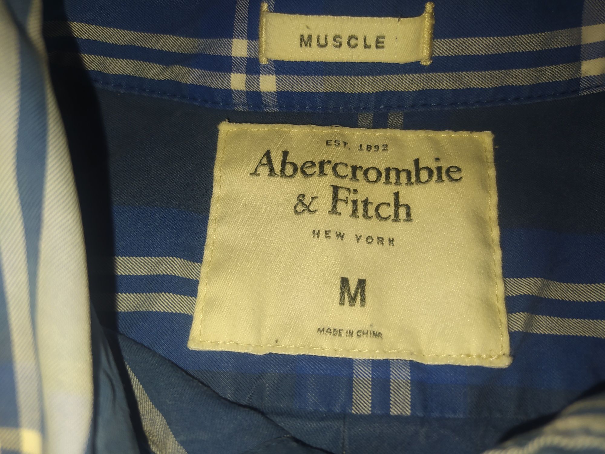 Мъжка риза Abercrombie & Fitch, дълъг ръкав, М