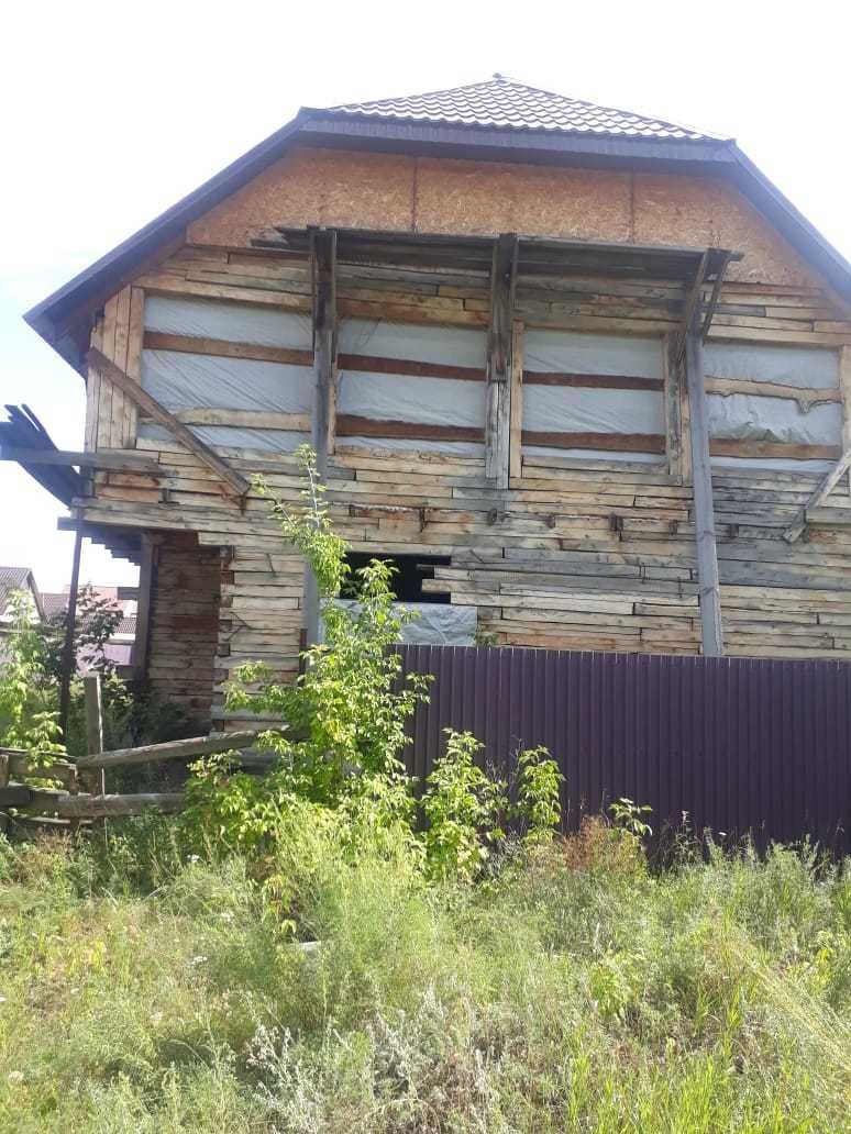 Продам недостроенный дом в п. Бишкуль