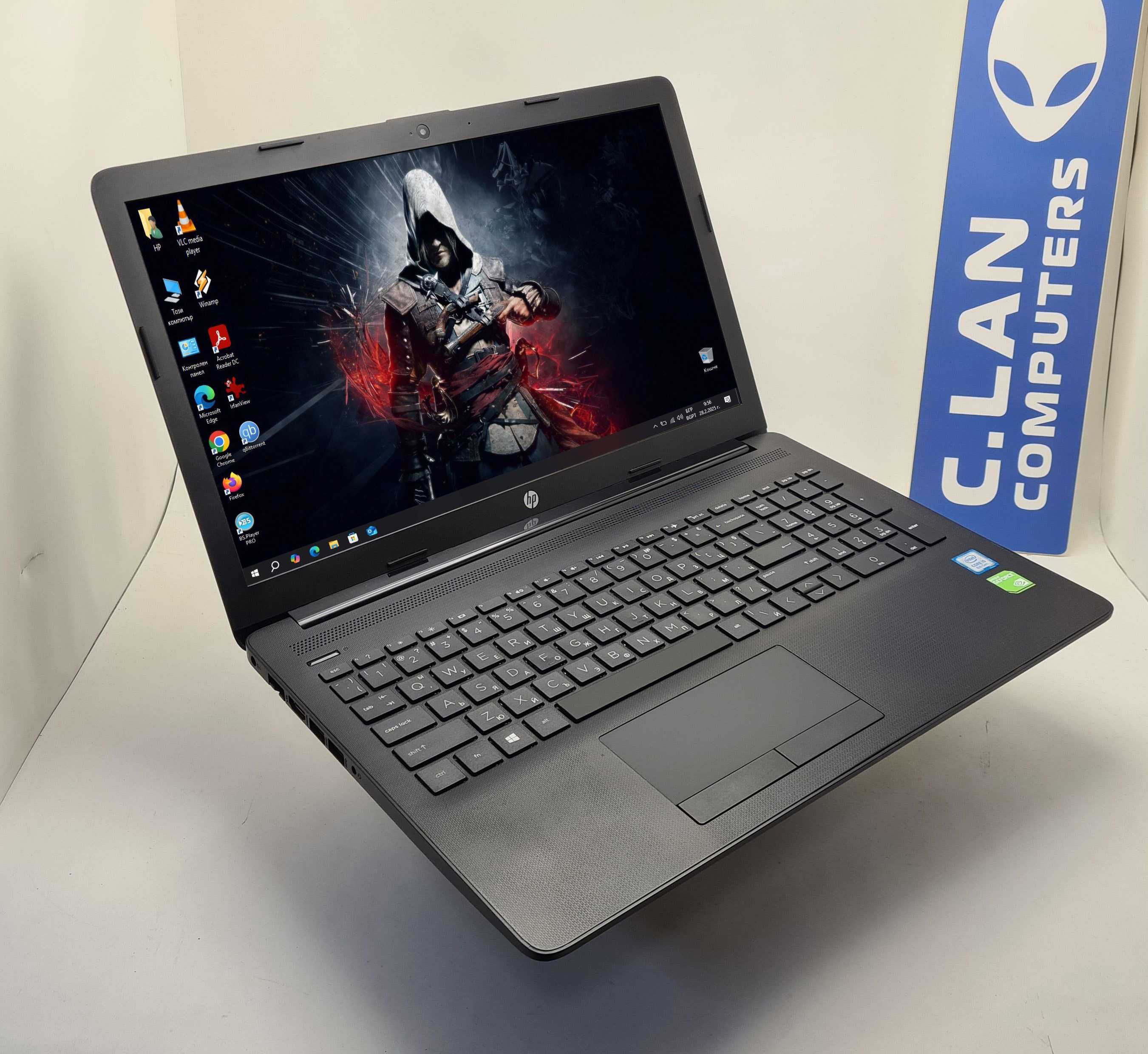 HP 15-DA   i5 8250U/8GB/256SSD/1TB HDD/Nvidia MX110-2GB