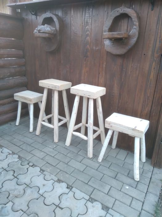Scaune bar rustice