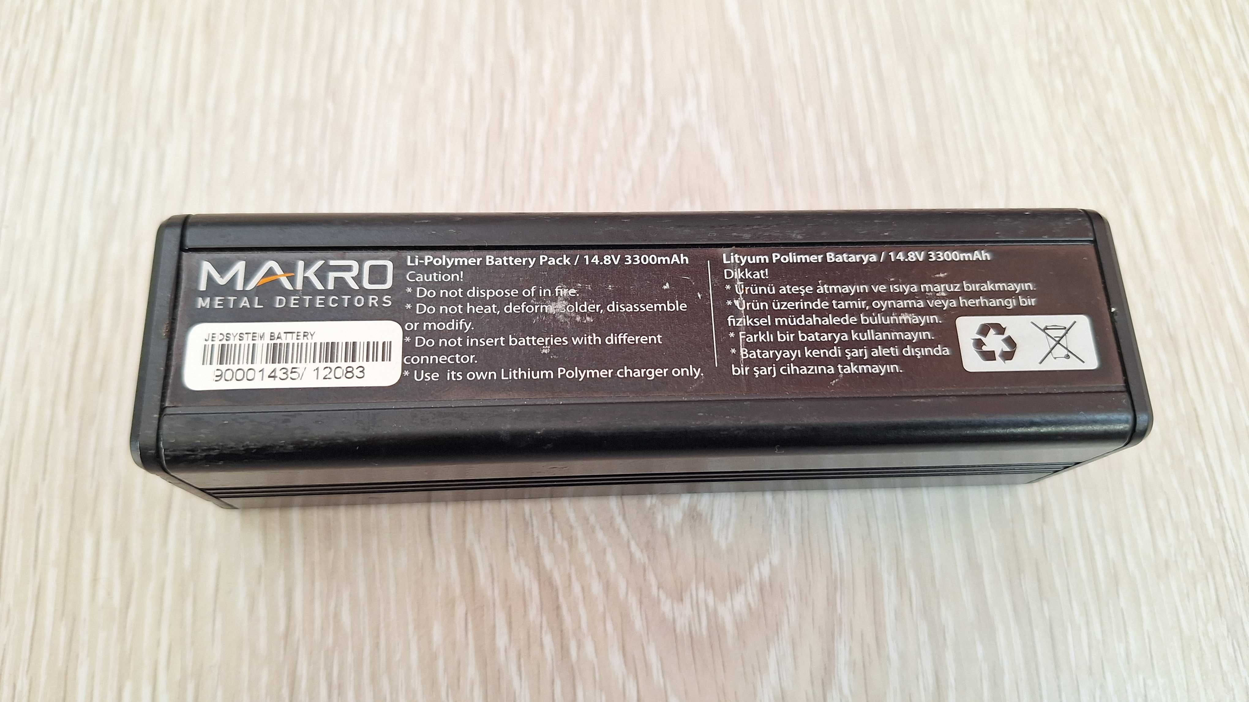 Батерии и зарядни за металдетектор,Nokta Makro и др.