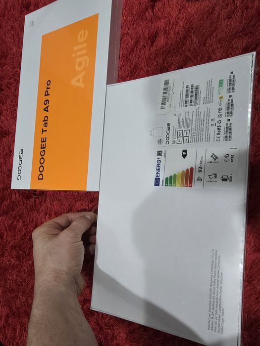 -Doogee Tab A9Pro, Nou, 128Gb, 4Ram+16 extins, Albastru, 0 cicluri inc