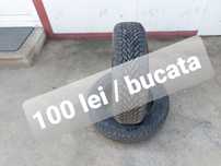 100 lei bucata! Doua anvelope M+S/IARNA 165 65 15 Continental! 7 mm