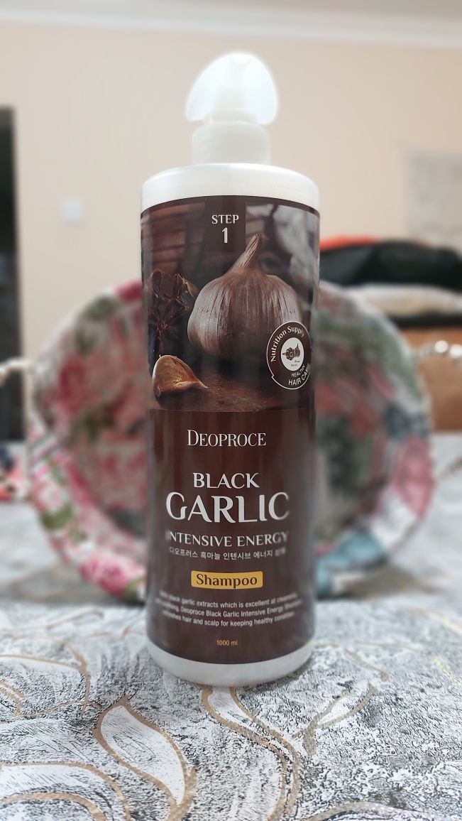 Gawol/black garlic/Корея/Premium/Шампунь/чеснок чёрный