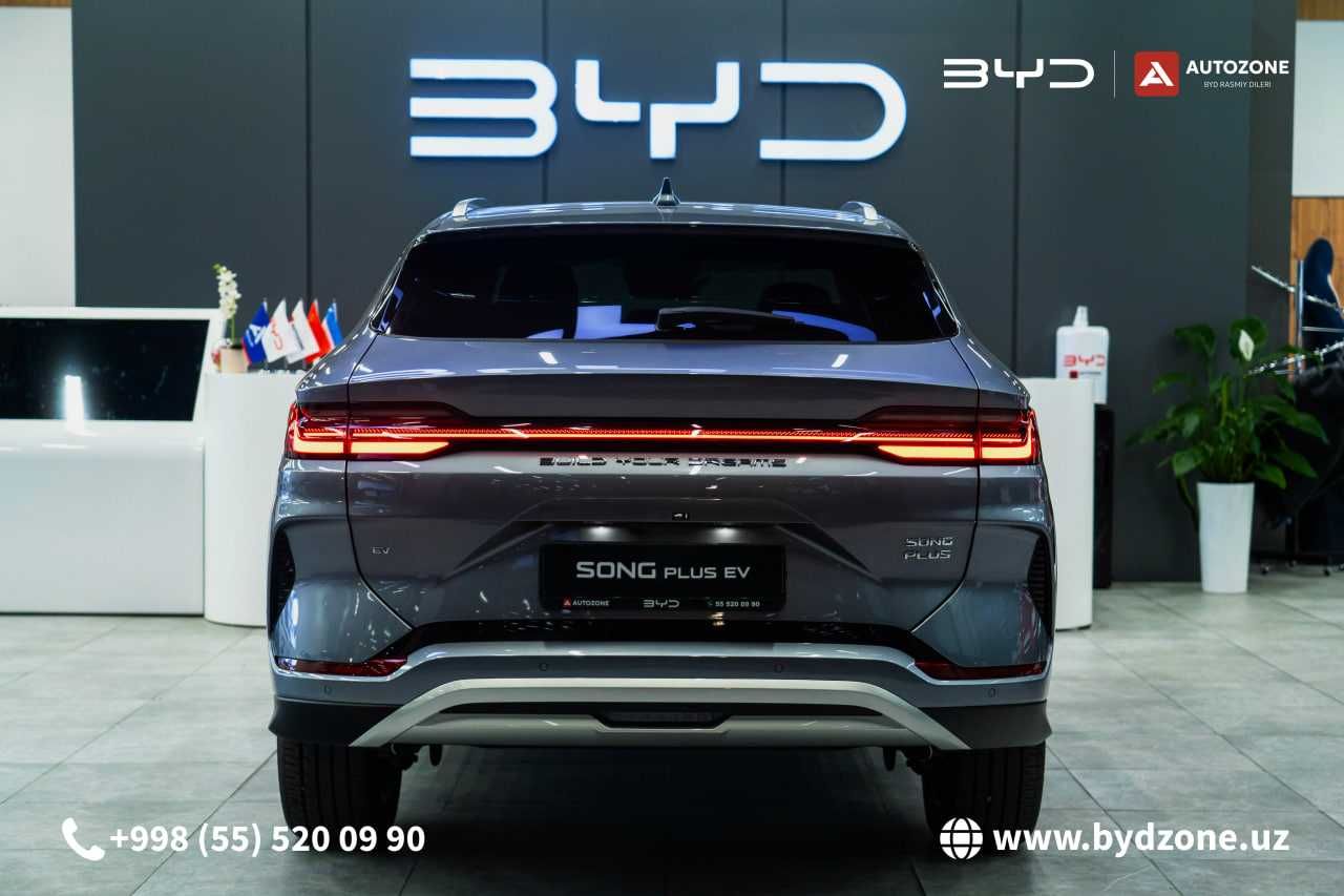 BYD SONG PLUS EV CHAMPION (605km Flagship) Официальный дилер Яшнабад