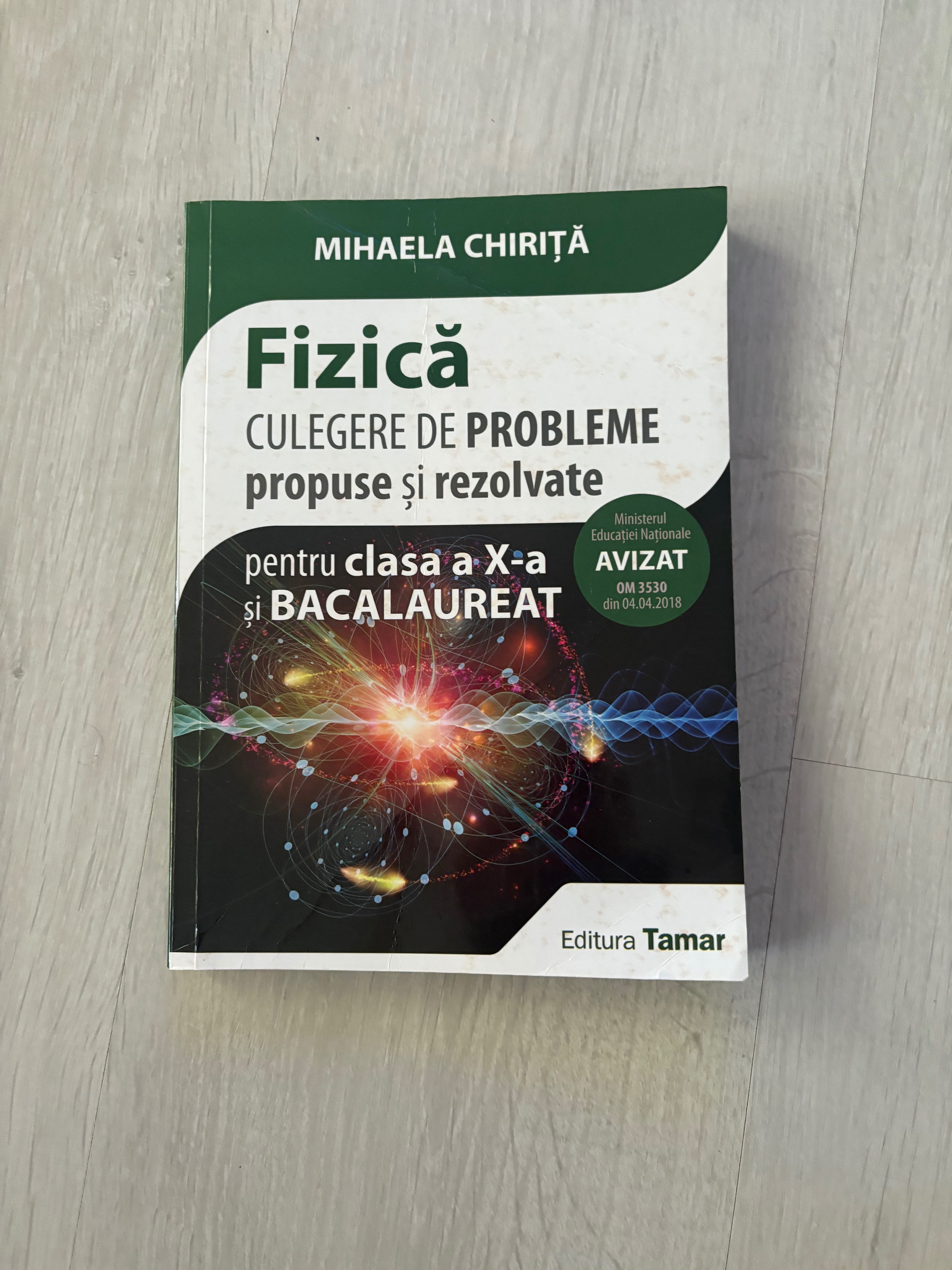 Culegeri matematică, fizică liceu