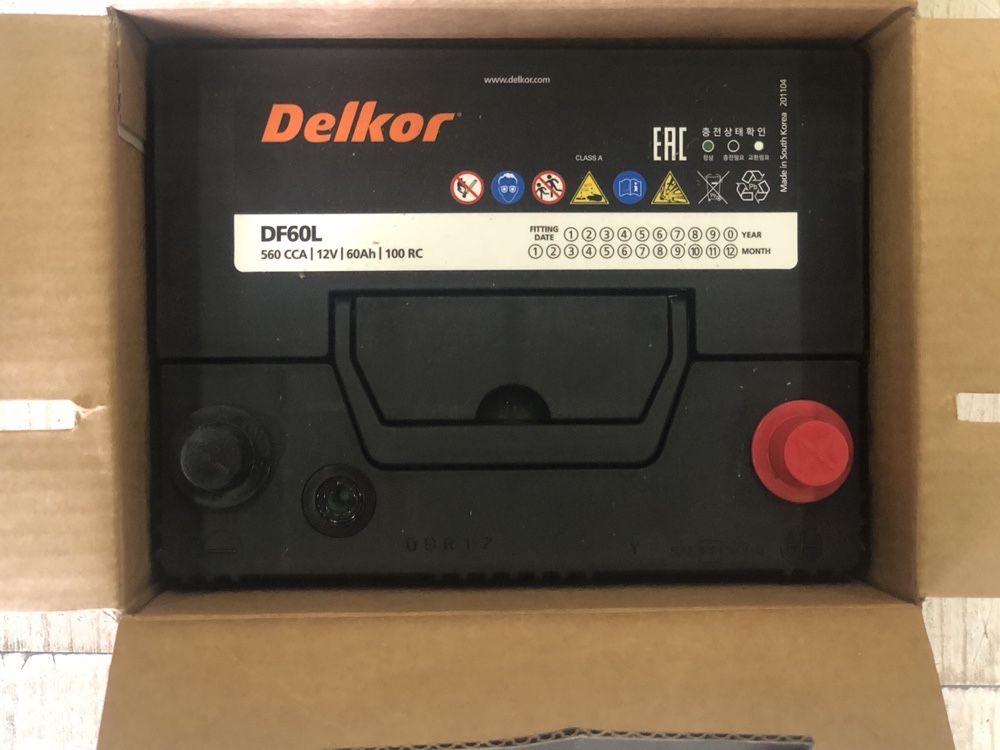 Аккумулятор Delkor Df60L Высокое качество!!