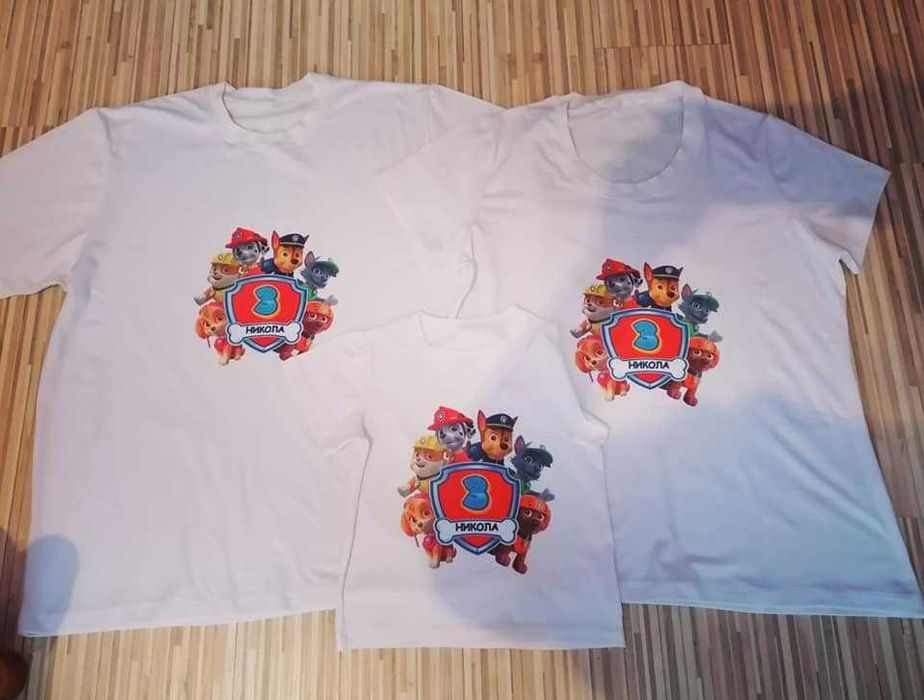 Тениска по дизайн на клиента